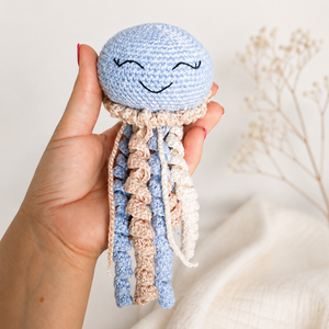 Amigurumi medúza. - Meska.hu