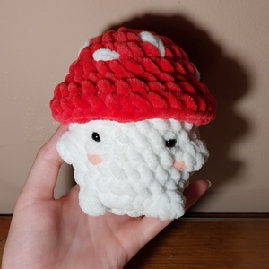 Horgolt mini gombák - Meska.hu