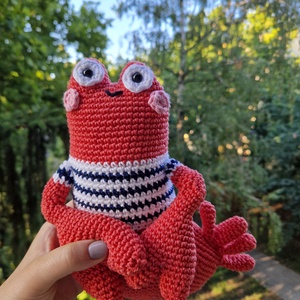 Pica Pau horgolt homárja, Játék & Sport, Plüssállat & Játékfigura, Polip, Horgolás, MESKA