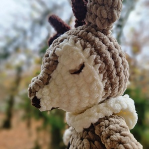 Zsenília szarvas - játék & sport - plüssállat & játékfigura - polip - Meska.hu