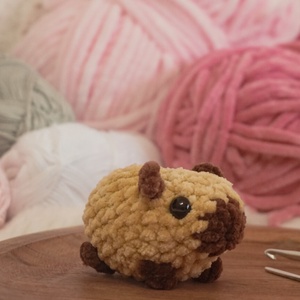 Horgolt Capybara - otthon & életmód - dekoráció - dísztárgy - Meska.hu