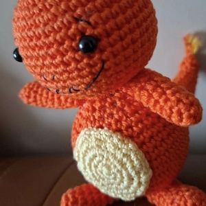 Horgolt Charmander , Játék & Sport, Plüssállat & Játékfigura, Plüss mesefigurák, Horgolás, MESKA