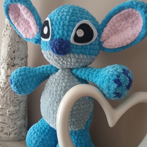 Horgolt stitch - játék & sport - plüssállat & játékfigura - szörnyike - Meska.hu