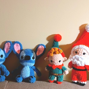 Horgolt Stitch - játék & sport - plüssállat & játékfigura - plüss mesefigurák - Meska.hu