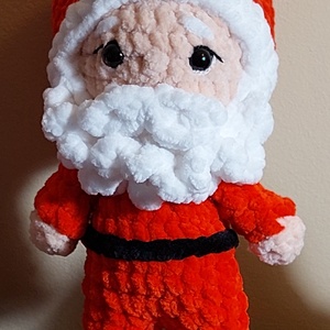 Horgolt Mikulás - játék & sport - plüssállat & játékfigura - más figura - Meska.hu