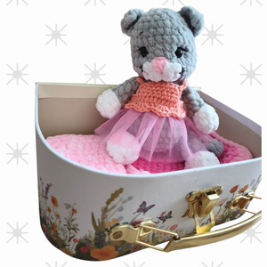 Horgolt cica - Meska.hu