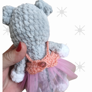 Horgolt cica - játék & sport - plüssállat & játékfigura - cica - Meska.hu