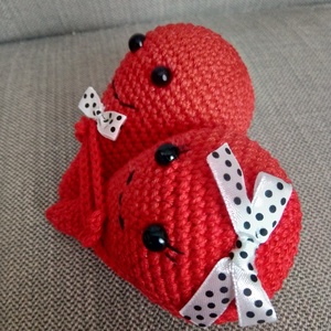 Szerető Szív - játék & sport - plüssállat & játékfigura - más figura - Meska.hu