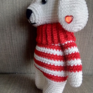 Valentin kutyus - játék & sport - plüssállat & játékfigura - kutya - Meska.hu