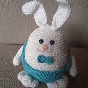 Húsvéti tapsifüles - játék & sport - plüssállat & játékfigura - nyuszi - Meska.hu