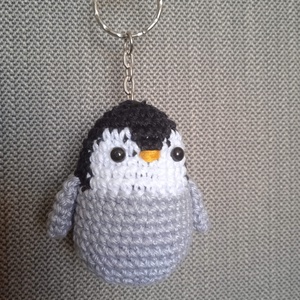 PINGVIN kulcstartó, táskadísz - táska & tok - kulcstartó & táskadísz - kulcstartó - Meska.hu