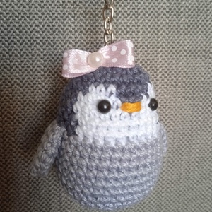 PINGVIN kulcstartó, táskadísz - táska & tok - kulcstartó & táskadísz - kulcstartó - Meska.hu