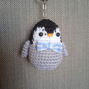 PINGVIN kulcstartó, táskadísz - táska & tok - kulcstartó & táskadísz - kulcstartó - Meska.hu