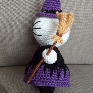 Helló Kitty Boszi - otthon & életmód - dekoráció - halloween - halloweeni figurák - Meska.hu
