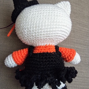 Helloween Kitty - otthon & életmód - dekoráció - halloween - halloweeni figurák - Meska.hu