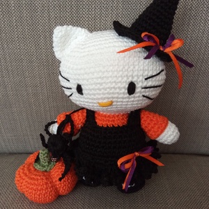 Helloween Kitty - otthon & életmód - dekoráció - halloween - halloweeni figurák - Meska.hu