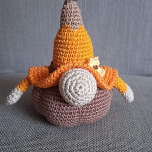 Tök Manó, Otthon & Életmód, Dekoráció, Halloween, Halloweeni dekoráció, Horgolás, MESKA