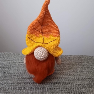 ŐSZI MANÓ (Falevél), Otthon & Életmód, Dekoráció, Halloween, Halloweeni figurák, Horgolás, MESKA