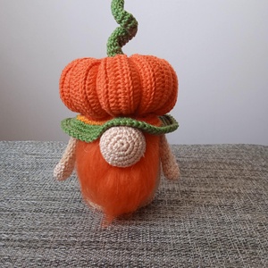 ŐSZI MANÓ (Tök), Otthon & Életmód, Dekoráció, Halloween, Halloweeni figurák, Horgolás, MESKA