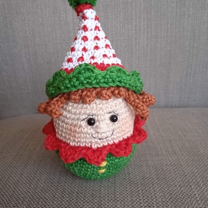 KARÁCSONYI MANÓ MUFFIN (fiúvagy lány) - karácsony - karácsonyi lakásdekoráció - karácsonyi manók, figurák - Meska.hu