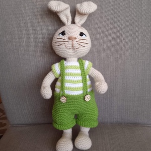 PAJKOS NYUSZI, Játék & Sport, Plüssállat & Játékfigura, Nyuszi, Horgolás, MESKA