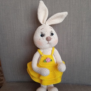 Nyuszilány, Játék & Sport, Plüssállat & Játékfigura, Nyuszi, Horgolás, MESKA