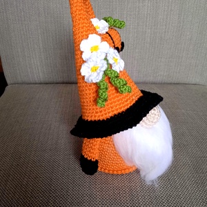 Halloween Manó Tök Koponyával - otthon & életmód - dekoráció - halloween - halloweeni figurák - Meska.hu