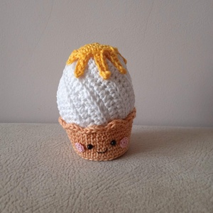 Húsvéti tojás muffin, Játék & Sport, Plüssállat & Játékfigura, Más figura, Horgolás, Hímzés, MESKA