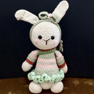 Amigurumi nyuszi répával - Meska.hu