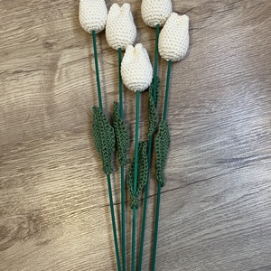 Horgolt tulipán  - Meska.hu
