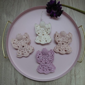 Horgolt angyalka  - Meska.hu