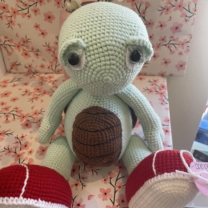 Teknősbéka, Játék & Sport, Plüssállat & Játékfigura, Más figura, Horgolás, MESKA