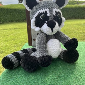 Horgolt mosómedve - játék & sport - plüssállat & játékfigura - maci - Meska.hu