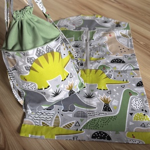 Dínó mintás ovis zsák és tornazsák szettben, Játék & Sport, Ovis felszerelés, Ovis szett, Varrás, MESKA