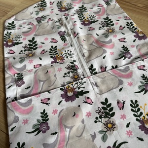 Nyuszi mintás ovis zsák és tornazsák szettben - játék & sport - ovis felszerelés - ovis szett - Meska.hu