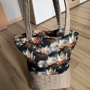 Méhsejt mintás steppel válltáska, Táska & Tok, Kézitáska & válltáska, Válltáska, Varrás, MESKA