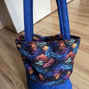 Méhsejt mintás steppel válltáska - táska & tok - kézitáska & válltáska - válltáska - Meska.hu