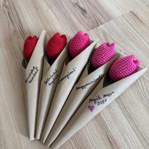 Anyák napi horgolt tulipán -  - Meska.hu