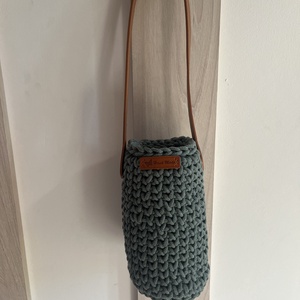 Horgolt bor - ital- kulacstartó - otthon & életmód - konyhafelszerelés, tálalás - italos kellékek - italtartó - Meska.hu