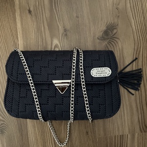 Elegáns nagy kanava táska - táska & tok - kézitáska & válltáska - alkalmi táska - Meska.hu