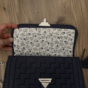 Elegáns nagy kanava táska - táska & tok - kézitáska & válltáska - alkalmi táska - Meska.hu