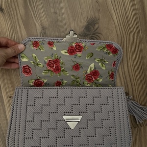 Elegáns nagy kanava táska - táska & tok - kézitáska & válltáska - alkalmi táska - Meska.hu