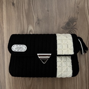 Közepes kanava táska, Táska & Tok, Kézitáska & válltáska, Alkalmi táska, Hímzés, MESKA