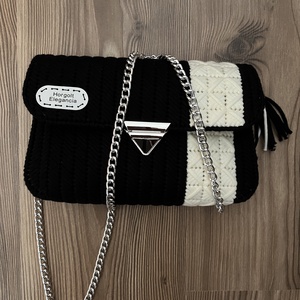 Közepes kanava táska - táska & tok - kézitáska & válltáska - alkalmi táska - Meska.hu