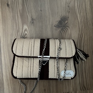 Közepes kanava táska - táska & tok - kézitáska & válltáska - alkalmi táska - Meska.hu