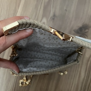 Zainórfonallal fűtött kanava táska - táska & tok - kézitáska & válltáska - alkalmi táska - Meska.hu