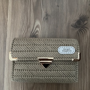 Zainórfonallal fűtött kanava táska, Táska & Tok, Kézitáska & válltáska, Alkalmi táska, Hímzés, MESKA