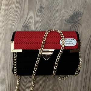 Zainórfonallal fűtött kanava táska - táska & tok - kézitáska & válltáska - alkalmi táska - Meska.hu