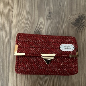 Zainórfonallal fűtött kanava táska - táska & tok - kézitáska & válltáska - alkalmi táska - Meska.hu