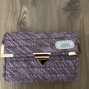 Zainórfonallal fűtött kanava táska - táska & tok - kézitáska & válltáska - alkalmi táska - Meska.hu